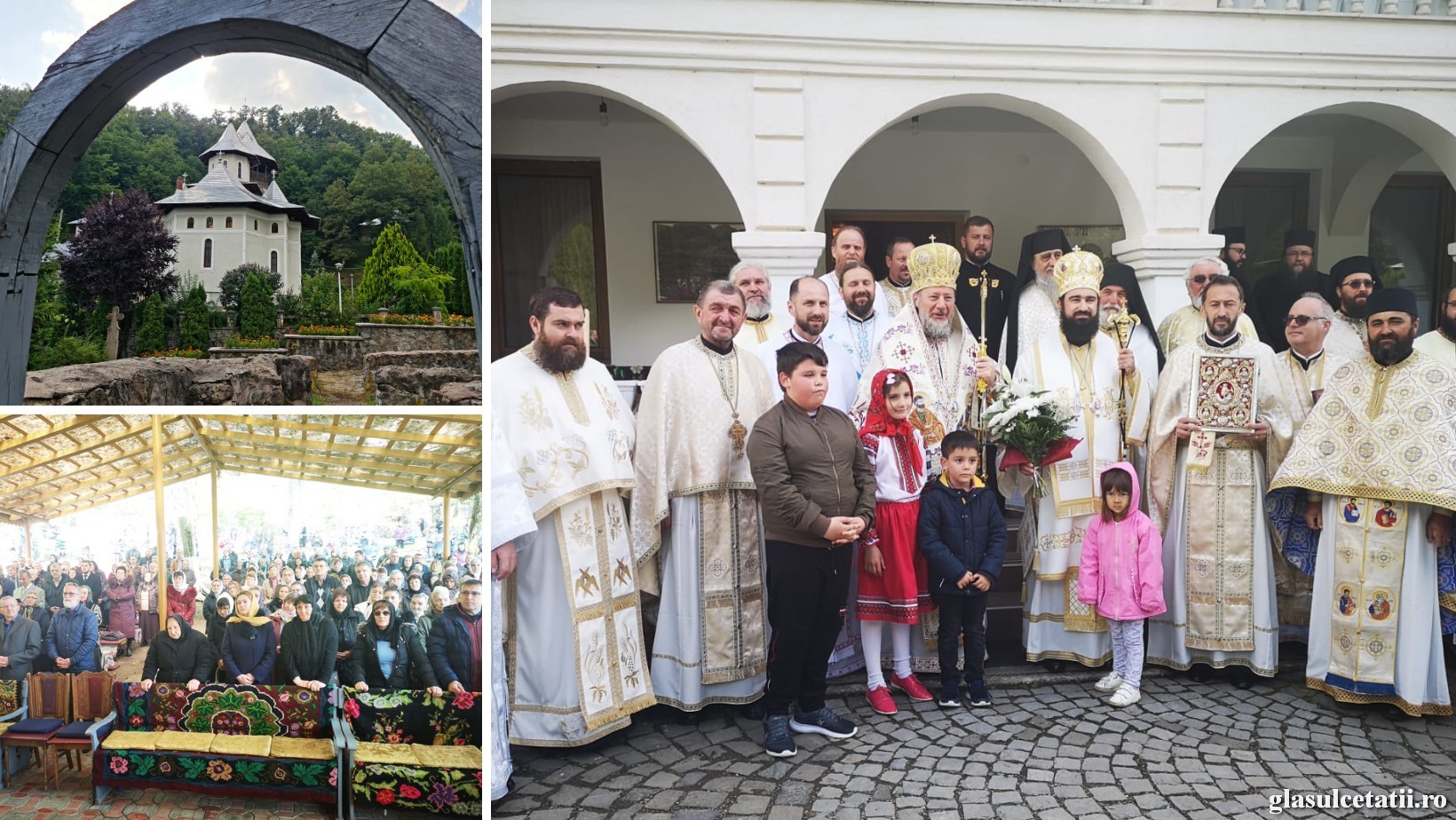 (FOTO) PS Emilian Crișanul, la hramul Mănăstirii Crișan: ”Izvorul Tămăduirii este Sărbătoarea vindecării de păcat și boală”