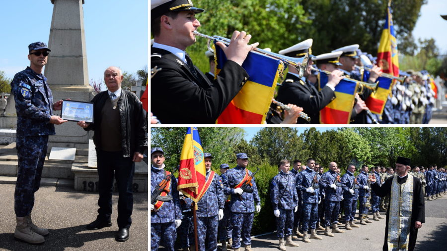 Marinarii militari i-au sărbătorit astăzi pe Veteranii de război