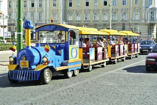 Trenulețul turistic revine la Arad din 1 Mai