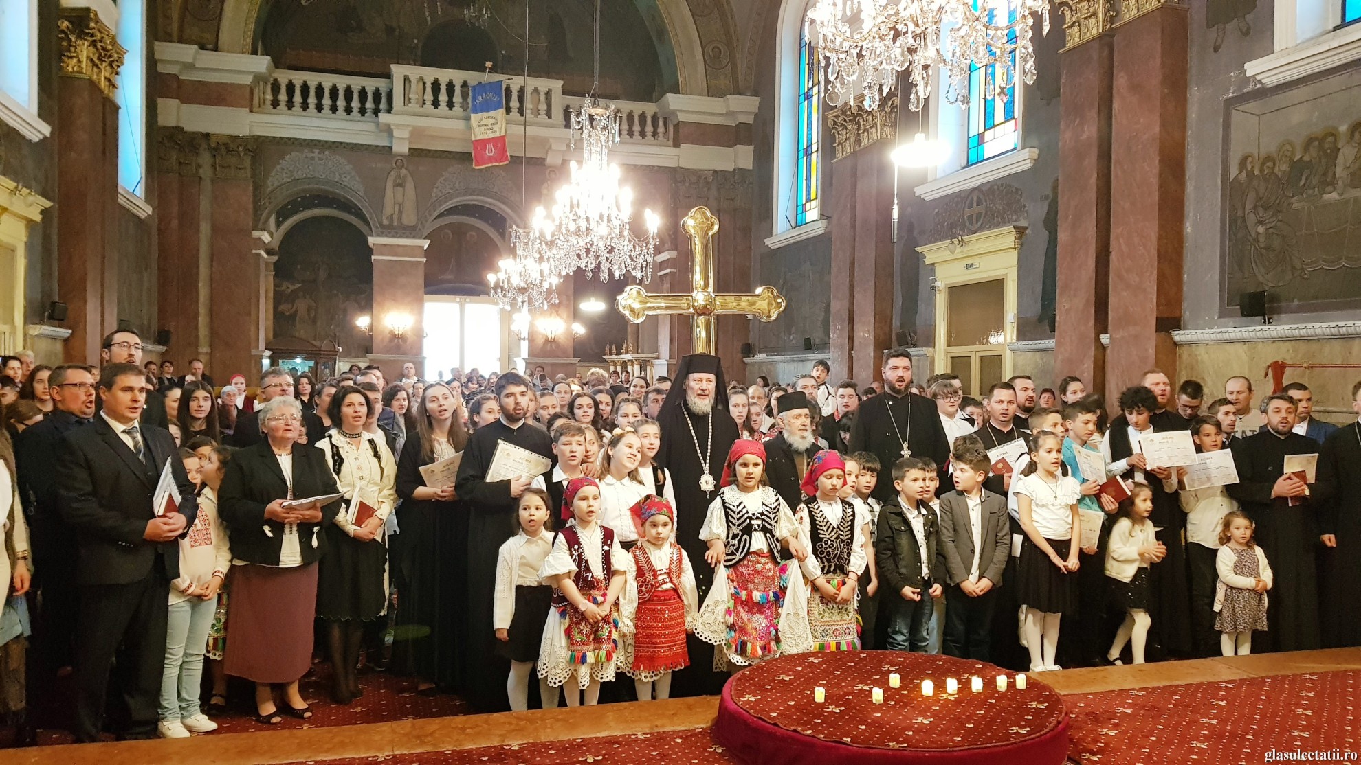 (FOTO) Ei sunt câștigătorii Concursului ”Urcuș spre Înviere” la care au participat peste 600 de copii din Arhiepiscopia Aradului