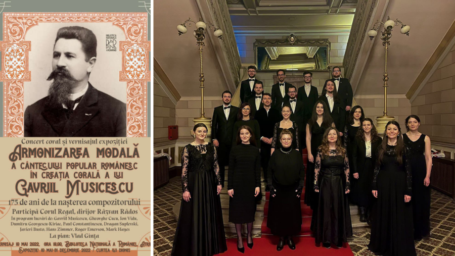 Expoziție și concert al Corului Regal, pe 10 mai, la Biblioteca Naţională a României