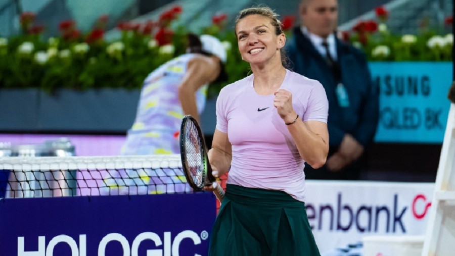 Simona Halep s-a calificat în sferturile de finală Madrid Open