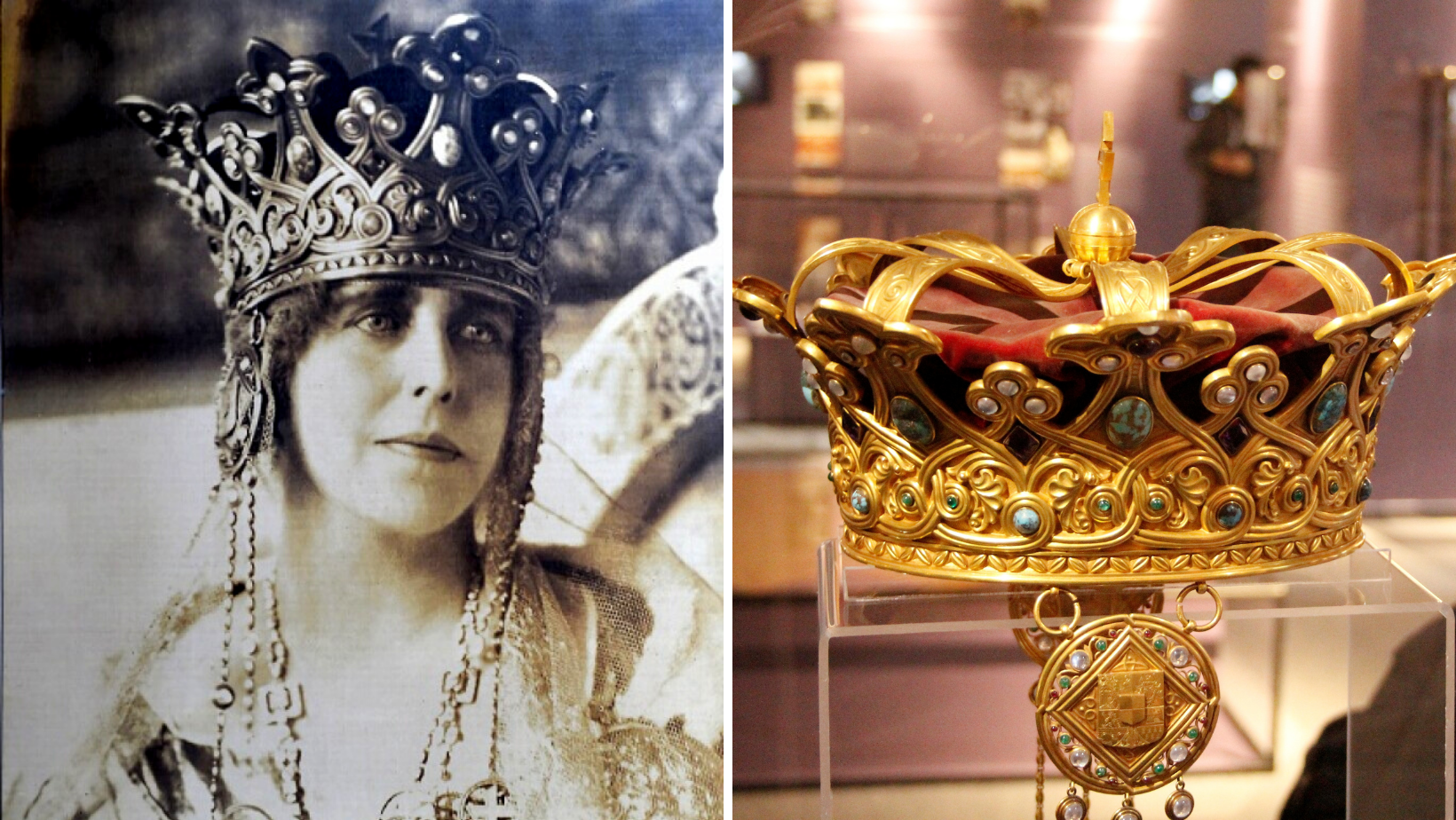Coroana Reginei Maria, prezentată publicului cu ocazia aniversării centenarului Încoronării de la Alba Iulia