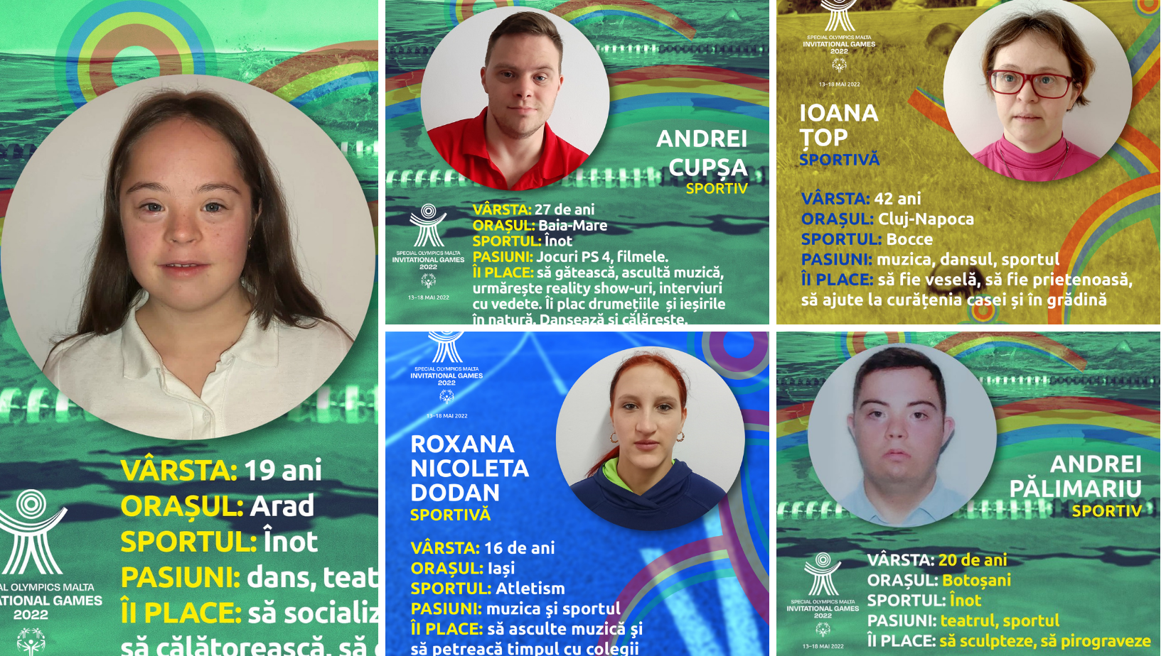 România participă cu 12 sportivi la competițiile Special Olympics Invitational Games Malta