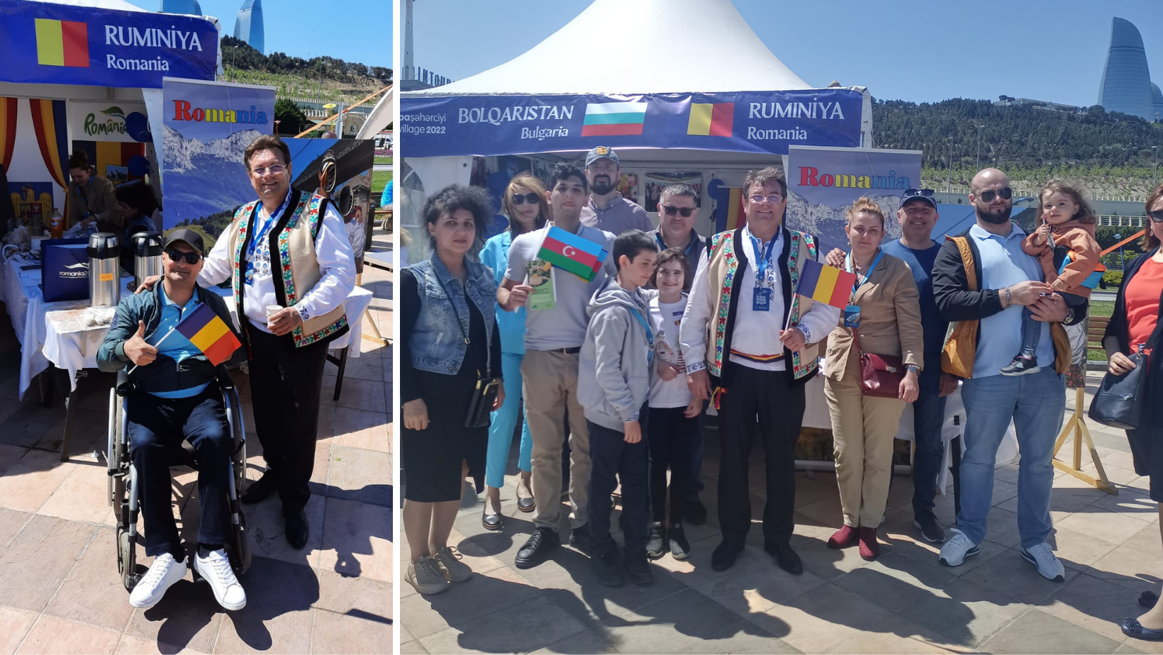 Standul României de la Eurovillage 2022, printre cele mai vizitate de publicul azer și mass-media