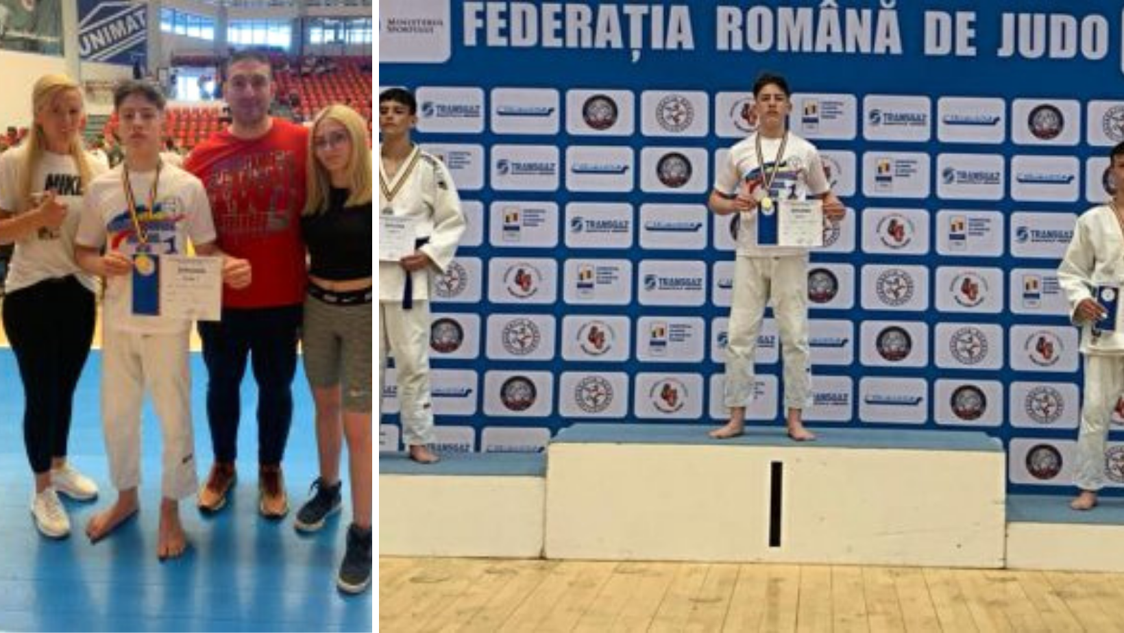 Arădeanul David Mercea a câștigat medalia de aur la Campionatul Naţional de Judo U15 și U13