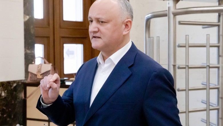 Igor Dodon, reținut pentru 72 de ore