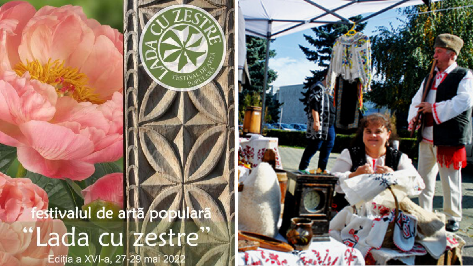 Meşteri populari din toată ţara participă la Festivalul ”Lada cu zestre”. Unul dintre ei va primi Premiul "Neculai Popa"