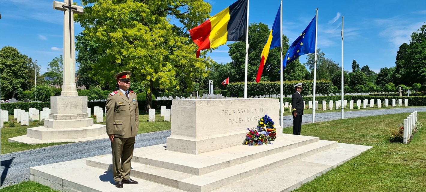 "Numele lor vor trăi veșnic" - Și Eroii români din Belgia au fost comemorați