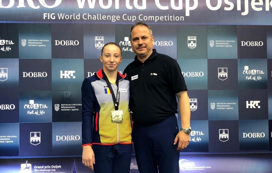Ana Maria Bărbosu, Aur și Bronz la Cupa Mondială de gimnastică artistică de la Osijek