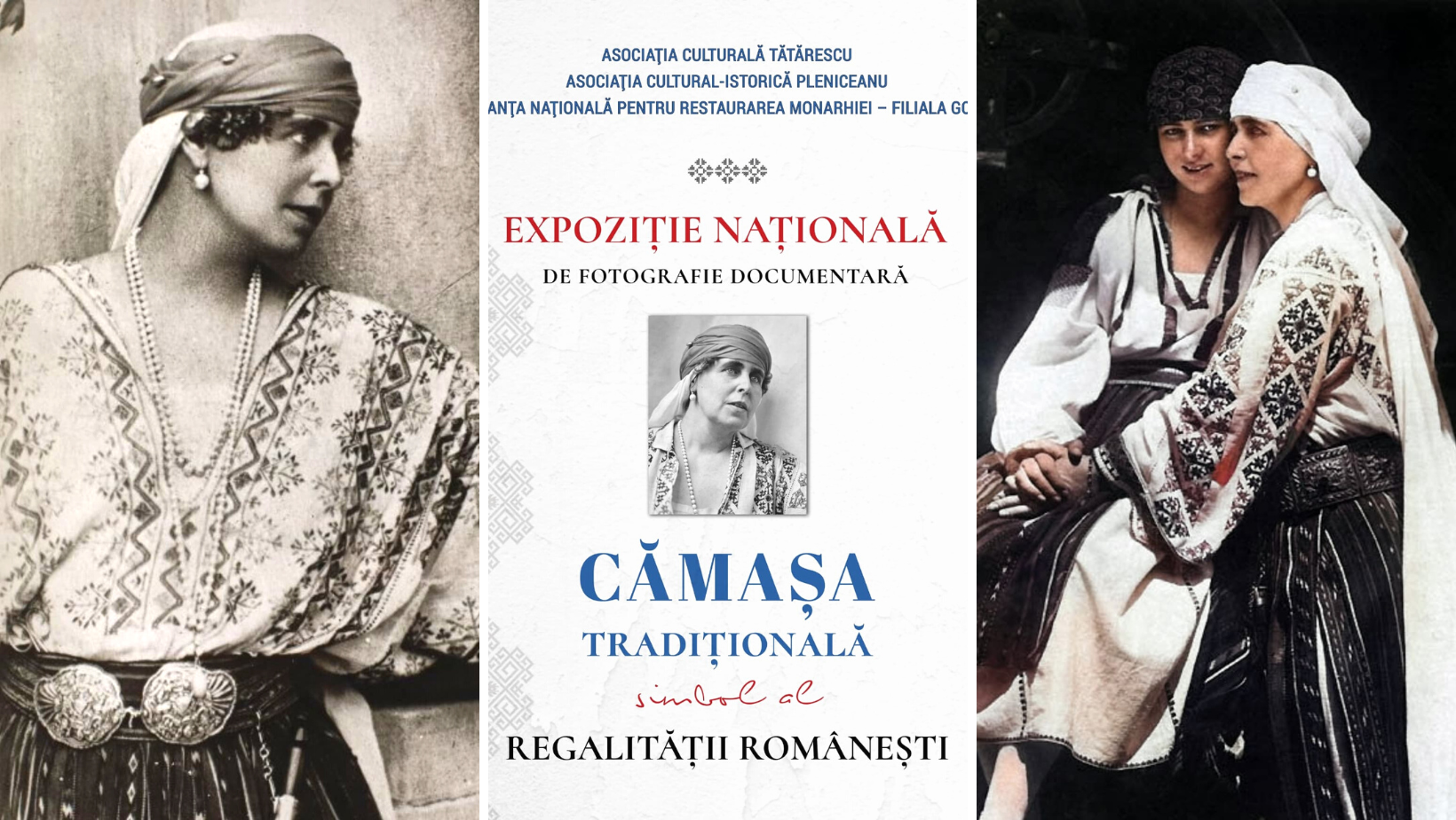 „Cămașa tradițională, simbol al regalității românești” - Expoziție Națională de Fotografie Documentară de Ziua universală a Iei
