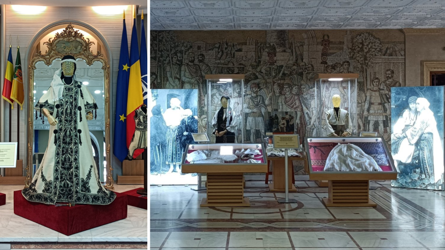 „Costumul popular, simbol al identității naționale” - O expoziție cât o fermecătoare călătorie în timp la Muzeul Militar Național
