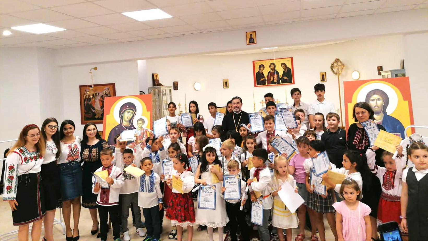 Copiii românilor din Viena au sărbătorit Ziua Universală a Iei și au petrecut „o zi minunată”, împreună, la biserica Sf. Ștefan cel Mare