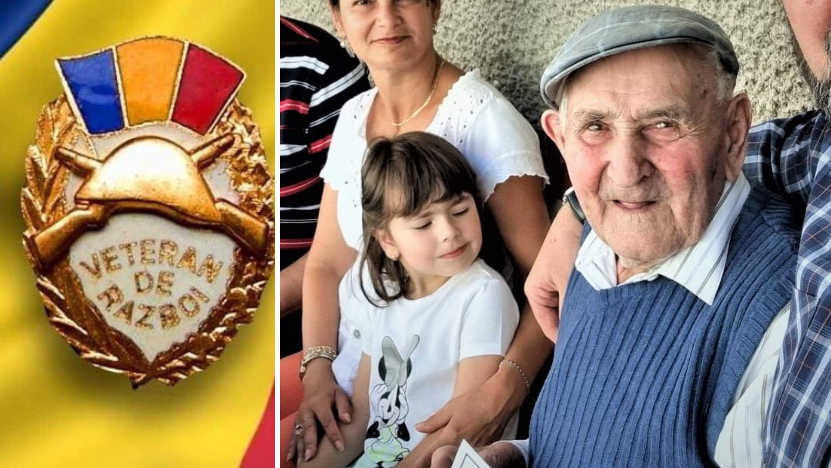 Veteranul de război Ilie Albu, sărbătorit la 99 de ani