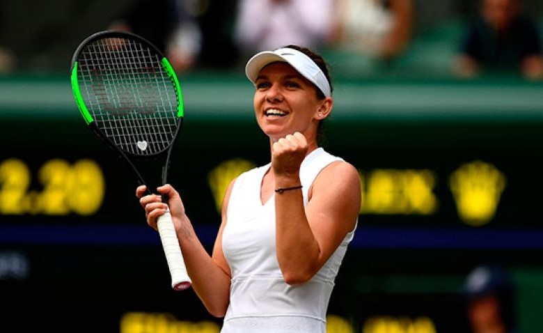 Simona Halep s-a calificat în sferturi la Wimbledon