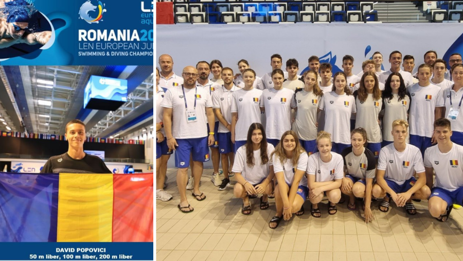 Astăzi începe Campionatul European de înot pentru juniori! România participă cu 26 de sportivi