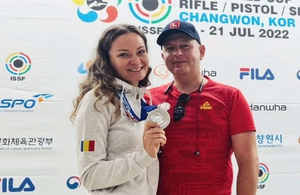 Roxana Sidi, medalie de argint la Cupa Mondială ISSF de la Changwon