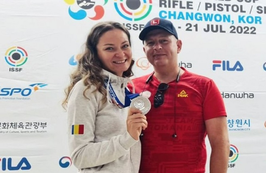 Roxana Sidi, medalie de argint la Cupa Mondială ISSF de la Changwon