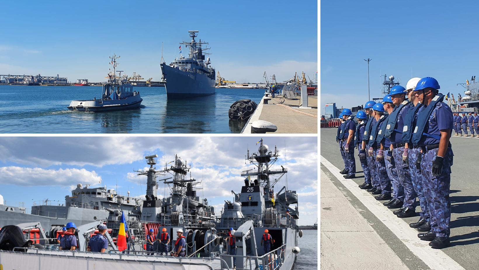 Peste 300 de marinari militari români participă la Exercițiul Multinațional „Breeze 22”, în Bulgaria