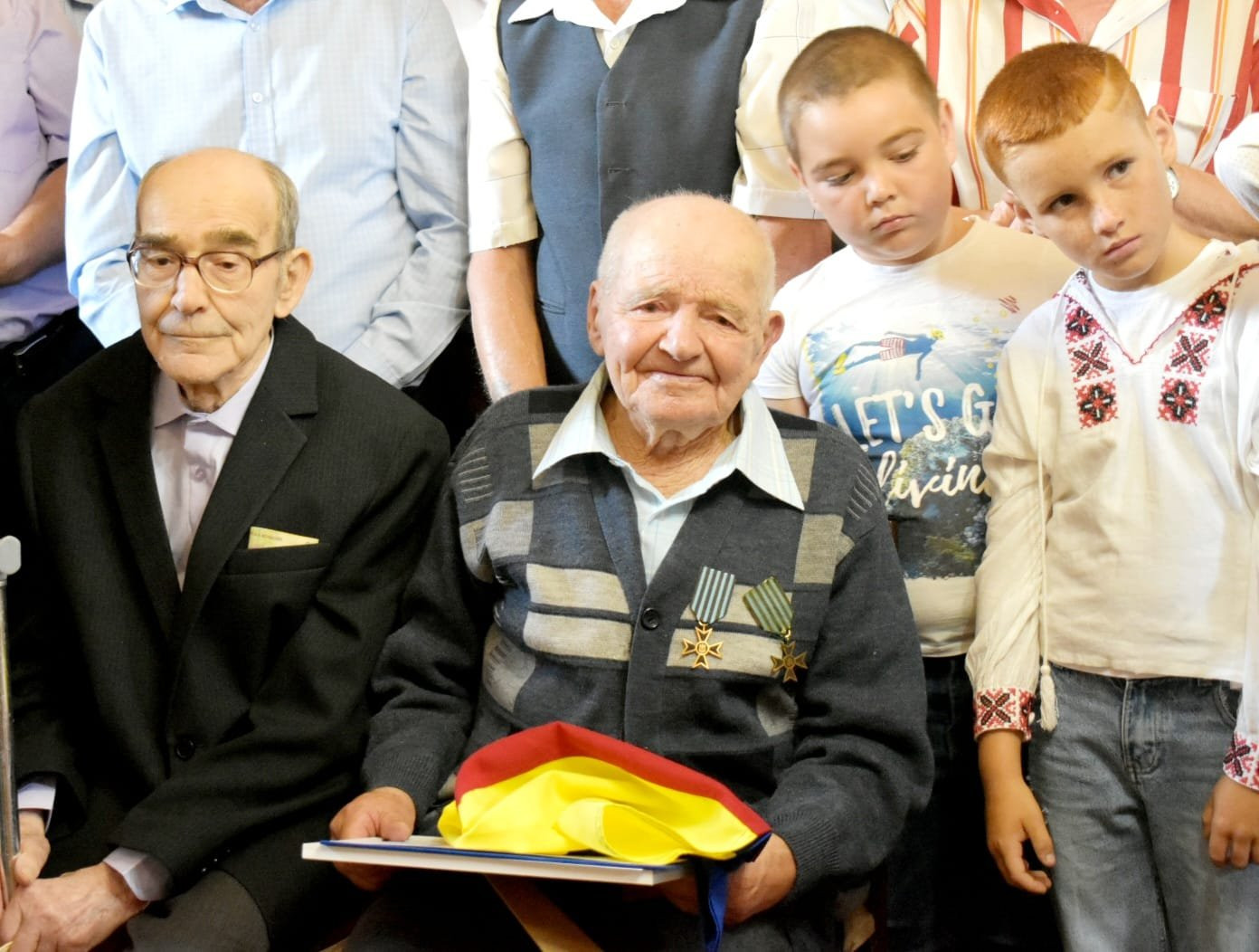 Veteranul de război Petrea Bondalici, sărbătorit de centenar
