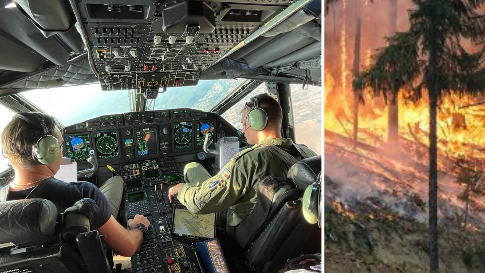 România sprijină Slovenia la stingerea incendiilor devastatoare de păduri