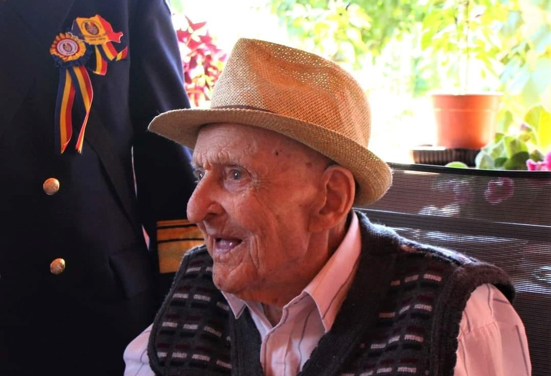 100 de ani de istorie și de viață. Veteranul de război Alexandru Vasile Mărginean, sărbătorit la centenar