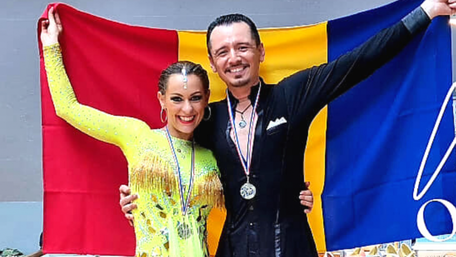Dansatorii arădeni Patrik și Andreea Haizăr, pe locul 6 în rankingul mondial după doar 5 competiții internaționale