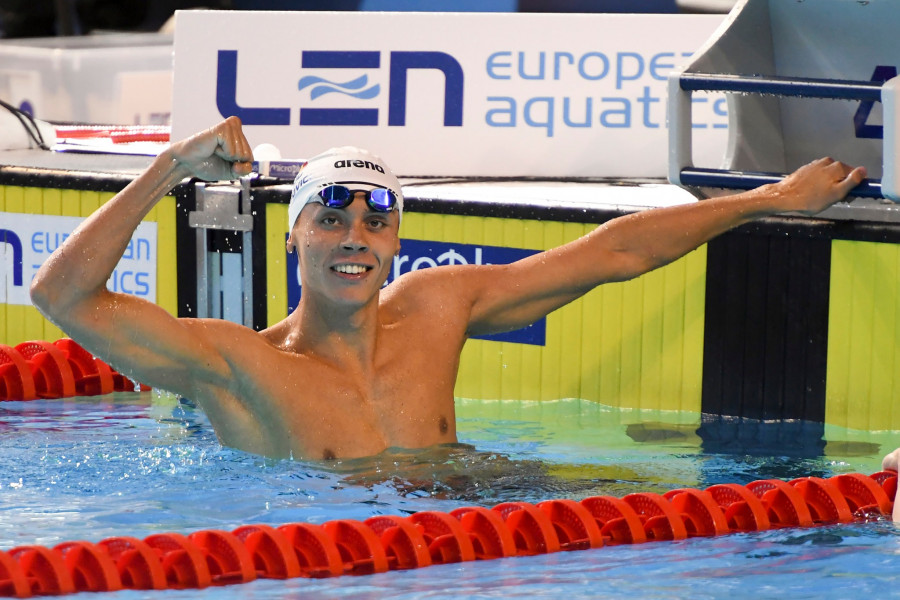 David Popovici s-a calificat în finala de la 100 m liber cu un nou record european!