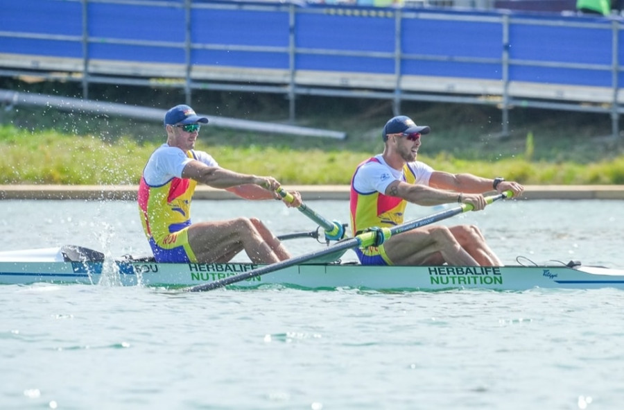 Aur și la dublu rame masculin pentru România la Campionatele Europene de Canotaj de la Munchen!