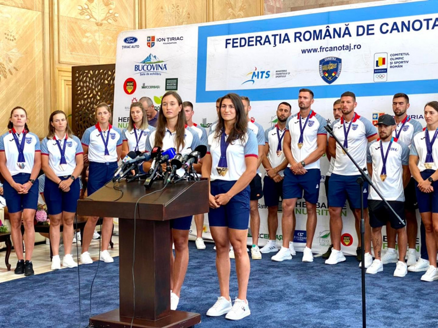Canotorii români s-au întors acasă cu 5 medalii de aur și 3 de bronz
