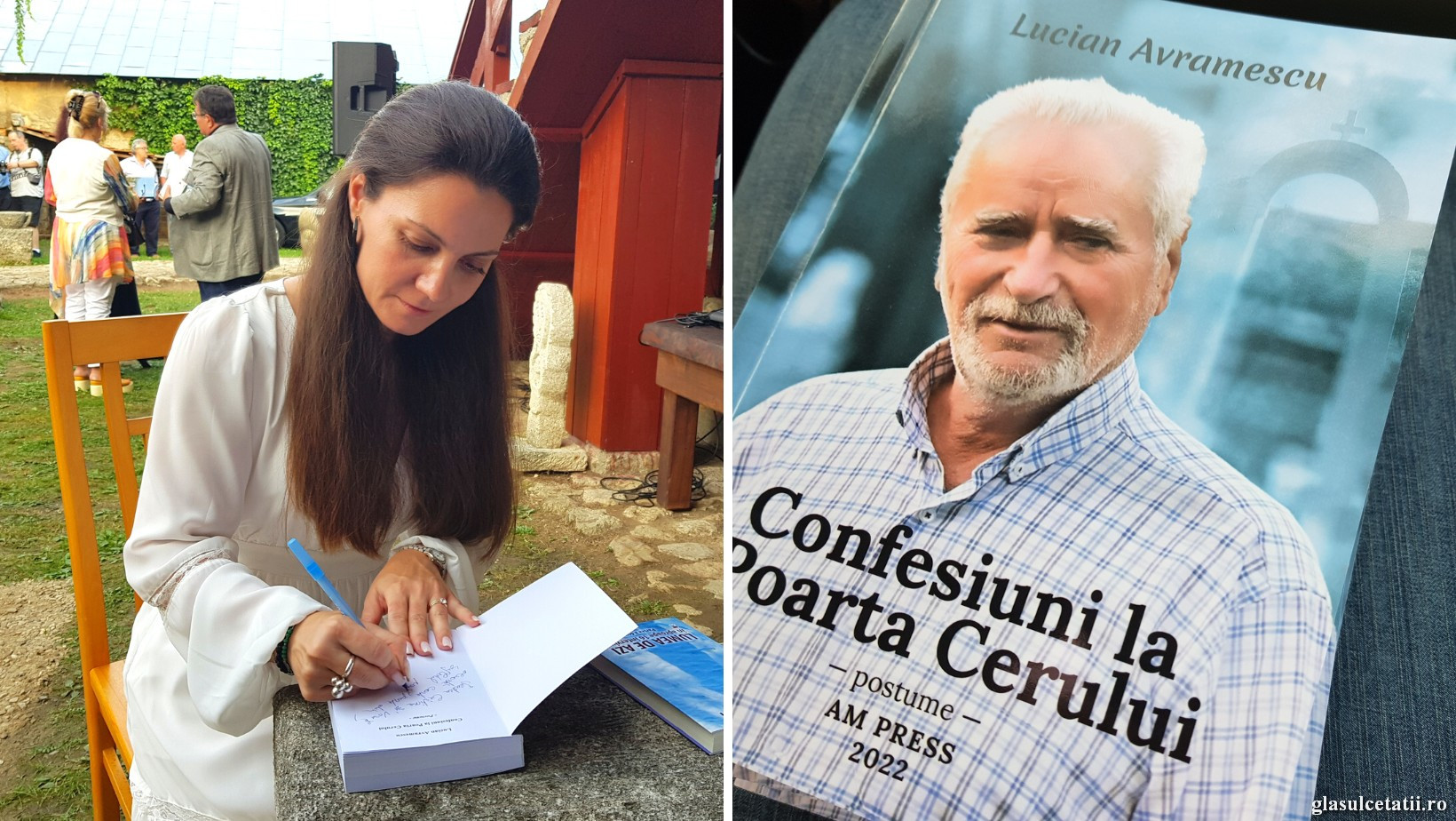 (FOTO) La Poarta Cerului, acasă la poetul Lucian Avramescu