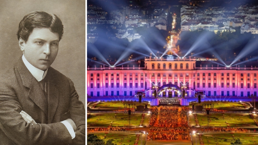 Concertul anual „Noapte de vară la Palatul Schönbrunn” al Filarmonicii din Viena, difuzat de TVR. În program este și Rapsodia Română