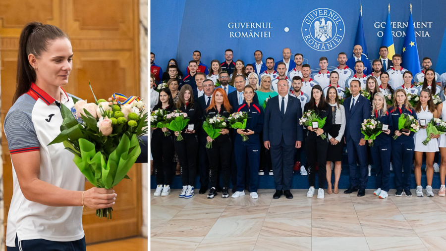 Sportivii români care au câștigat medalii la Campionatele Europene de la Munchen, felicitați și premiați la Palatul Victoria