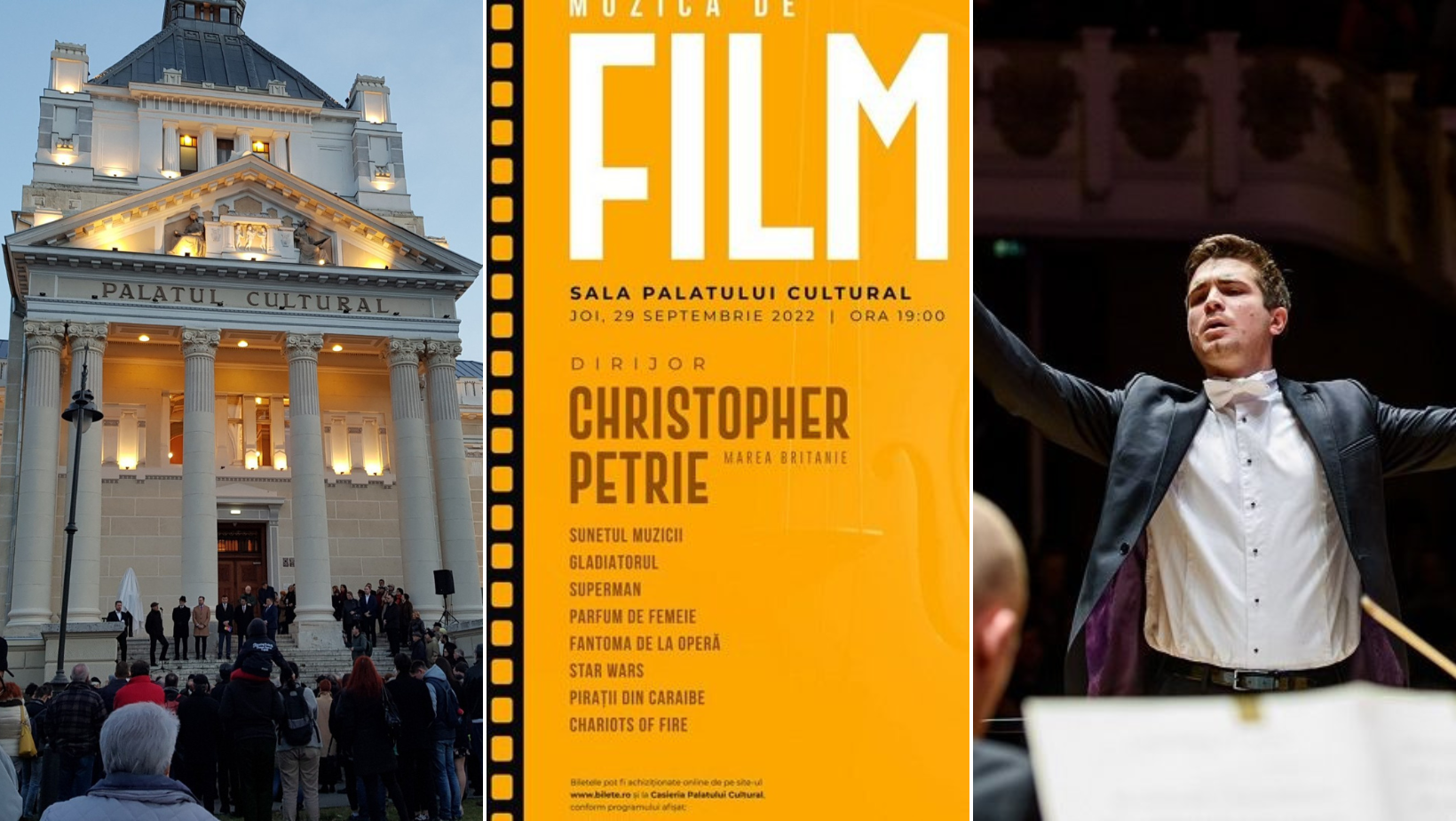 Muzica de film, un subiect special ales pentru cei care iubesc filmele și muzica, la Filarmonica Arad