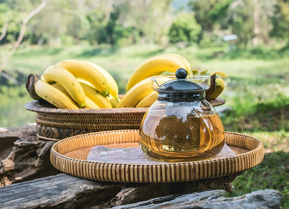 Proprietățile ceaiului de banane