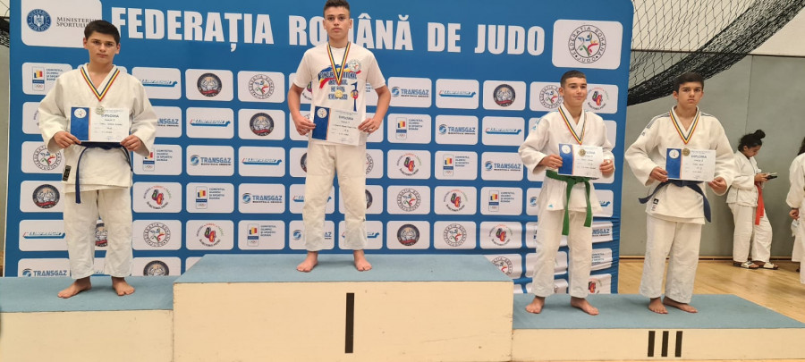 Judoka arădean Alin Tincu a câștigat bronzul național în lupta la sol, la categoria sub 14 ani