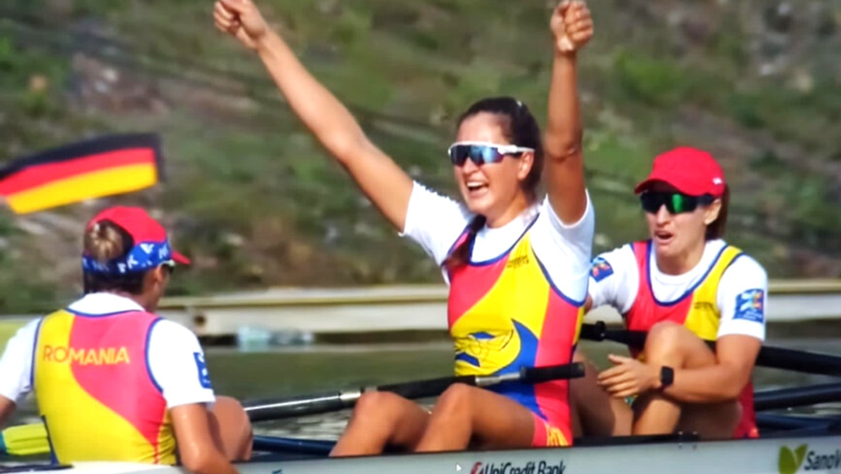 Echipa României a câștigat medalia de Aur în proba regină a canotajului, la Campionatul Mondial de la Racice