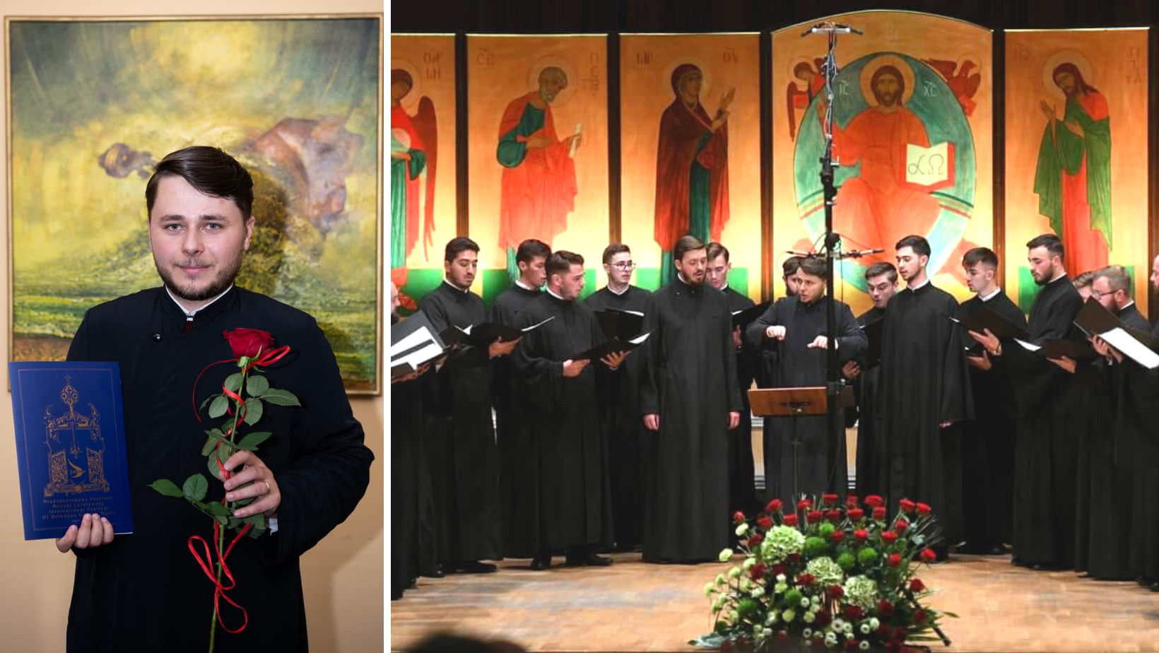 Singurul Grup psaltic din România prezent la Festivalul Internațional de Muzică Bisericească din Polonia, pe podium