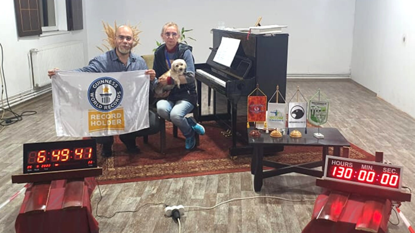 Pianistul orădean Thurzo Zoltan a doborât recordul mondial pentru cel mai lung concert din lume
