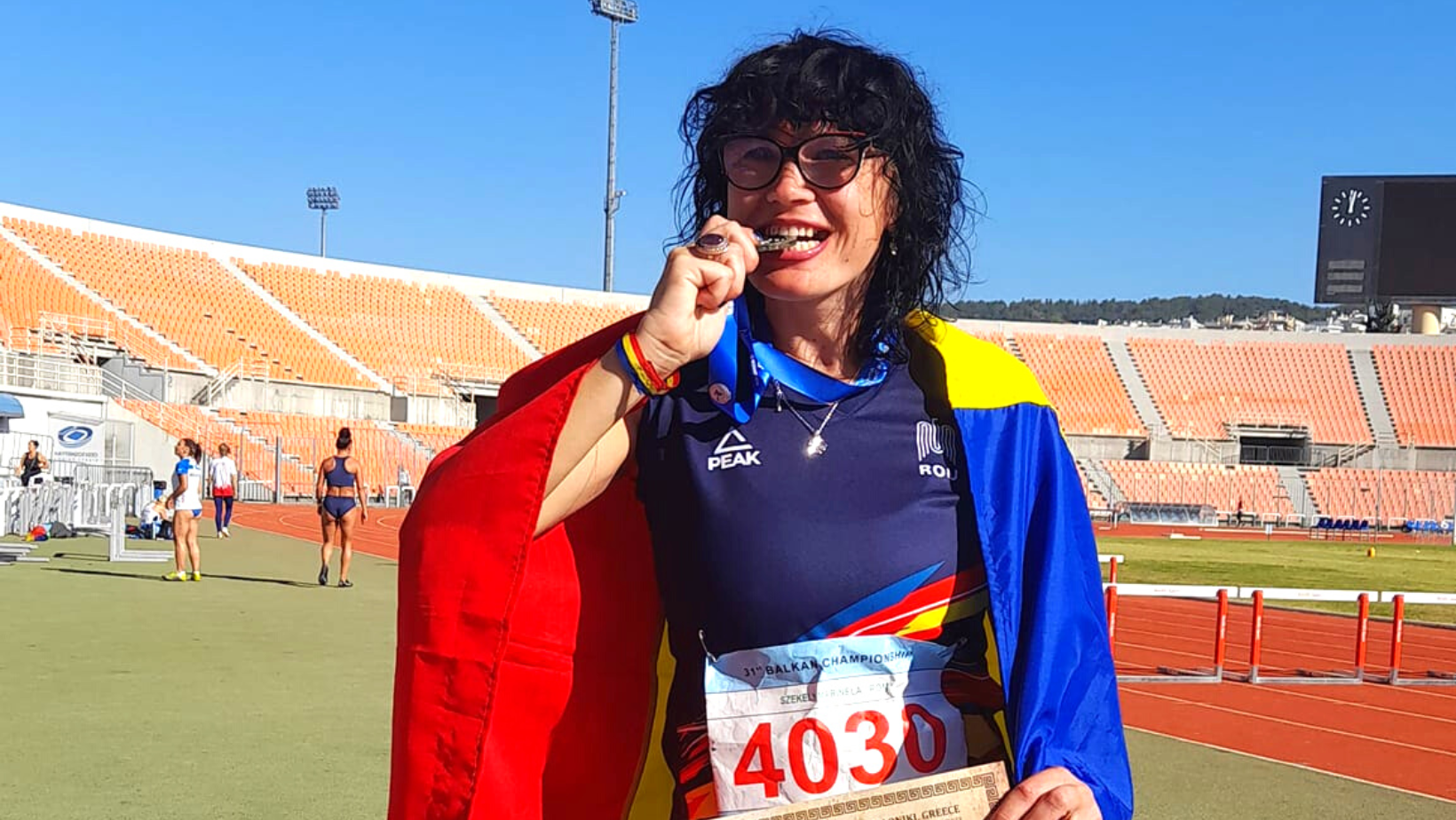 O poștăriță din vestul țării a devenit vicecampioană balcanică la proba de marș 5.000 de metri și a stabilit un nou record național