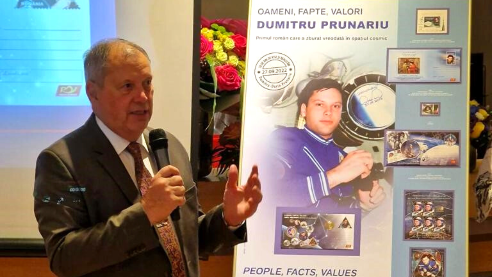 Oameni, Fapte, Valori: Dumitru-Dorin Prunariu, sărbătorit de timbrul românesc