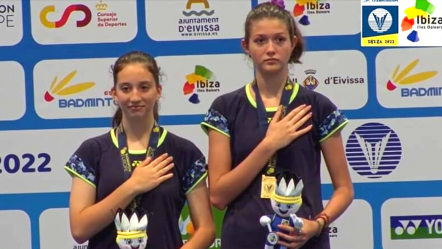 Performanță istorică pentru badmintonul din România. Cristina Sîrbu și Daria Gherasim au câștigat medalia de Aur la dublu fete