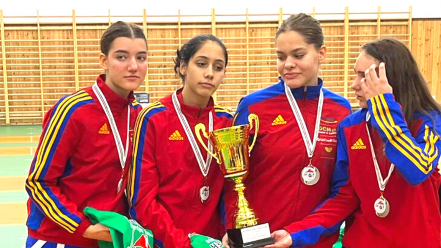 Echipa de cadete a României a câștigat medalia de argint la Budapesta