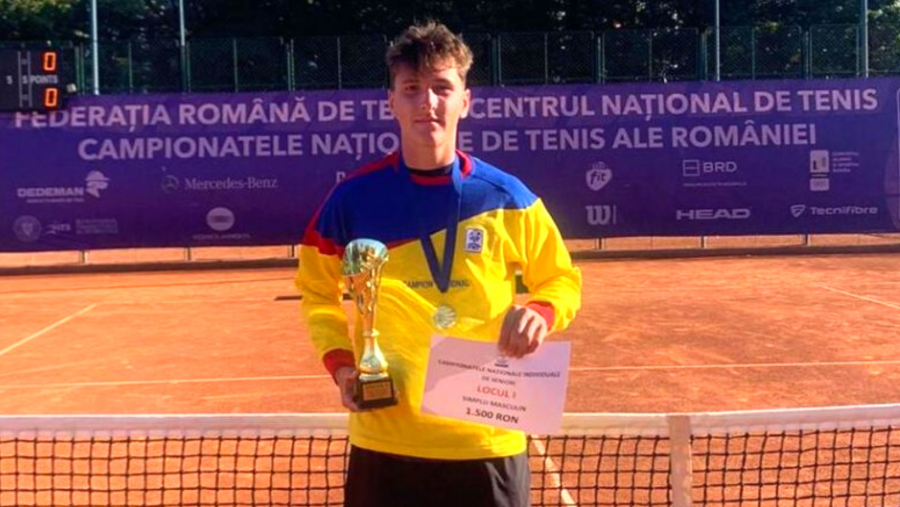 Tenismanul român Sebastian Gima a câştigat primul titlu ITF din carieră