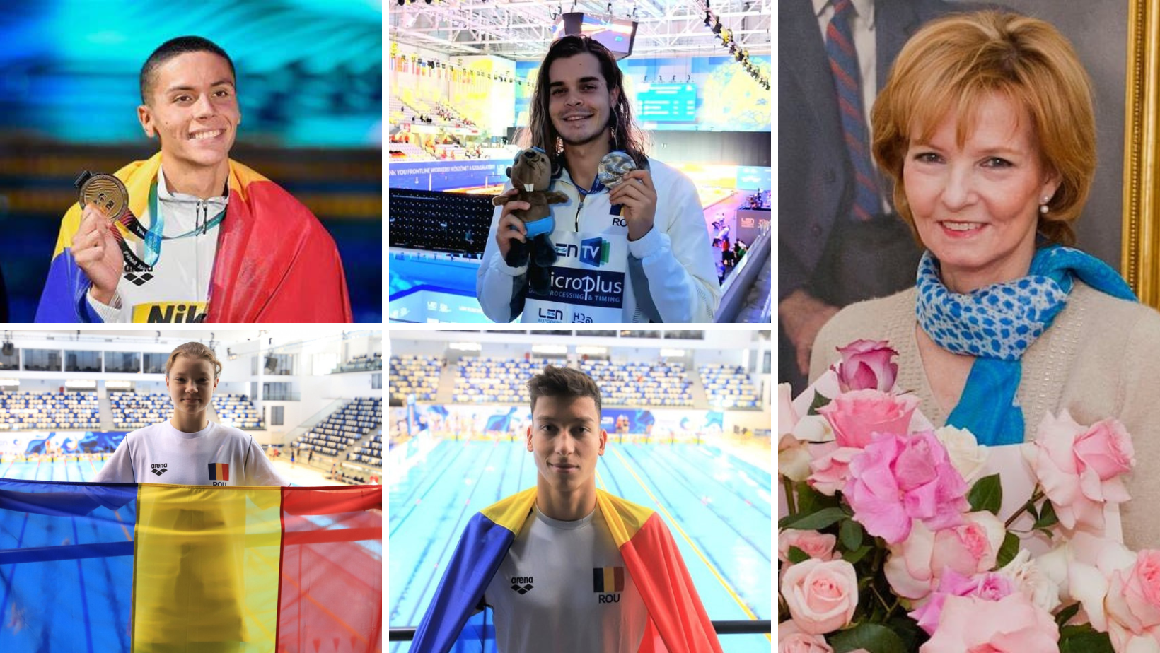 David Popovici şi alţi campioni la nataţie vor fi primiți la Palatul Elisabeta