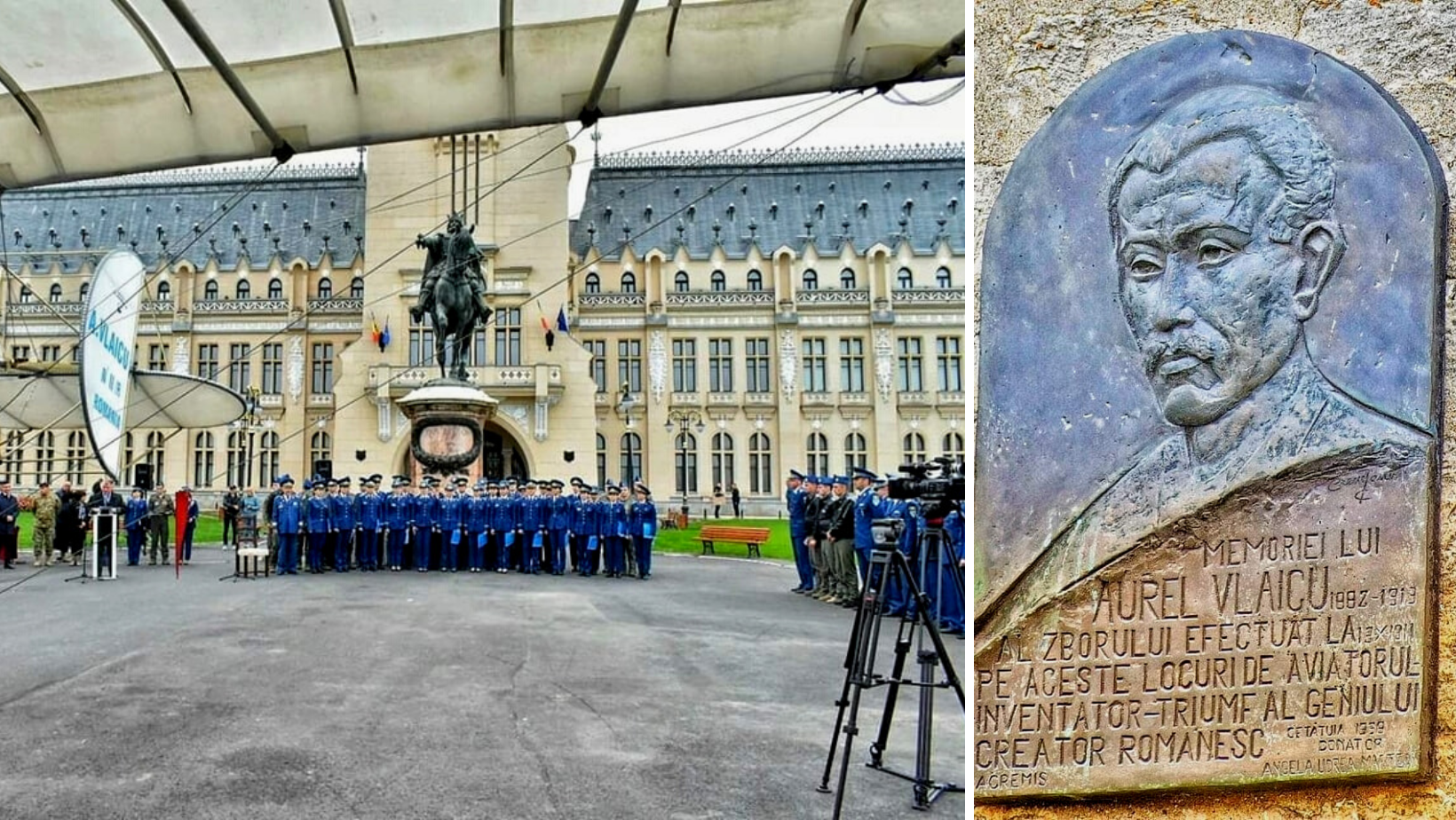 Pe urmele istoriei aviației. Importanța contribuției lui Aurel Vlaicu în aeronautica românească, rememorată la Iași