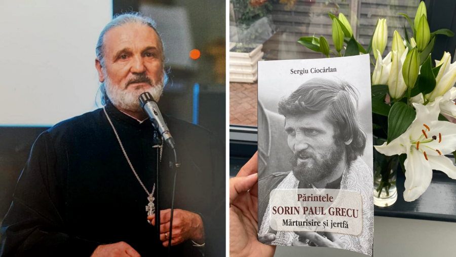 Mărturisire și Jertfă. Cartea biografică a Părintelui Sorin Paul Grecu, lansată la Londra
