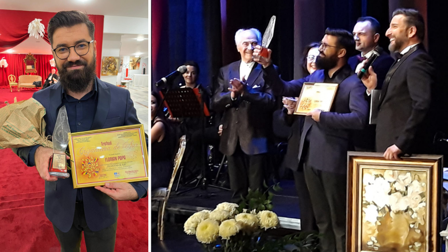 Părintele Florian Popa a câștigat Trofeul Festivalului „Crizantema de Aur” 2022