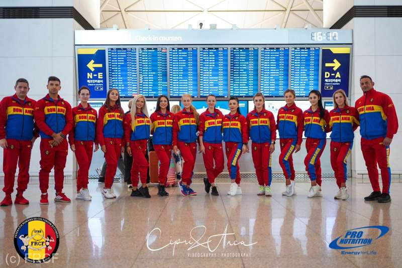 Sportivii români au câștigat zece medalii la Campionatul Mondial de Fitness din Coreea de Sud