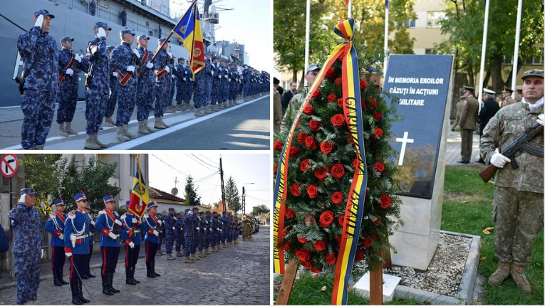 Ziua Armatei României, sărbătorită de Forțele Navele Române